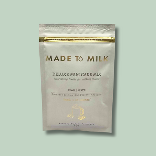 Made to Milk deluxe mug cake mix for lactation